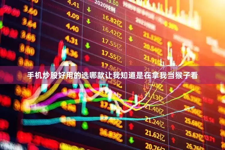手机炒股好用的选哪款让我知道是在拿我当猴子看